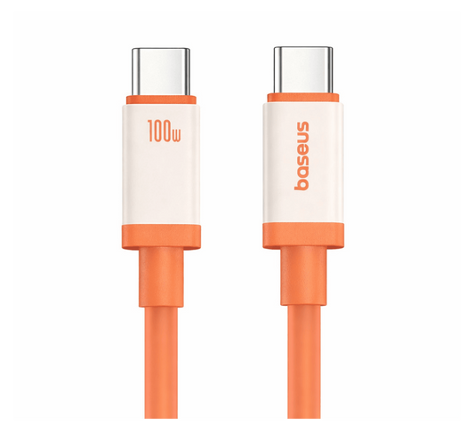 Baseus 1m USB to Type-C 100W Cable – Canyon Coral
